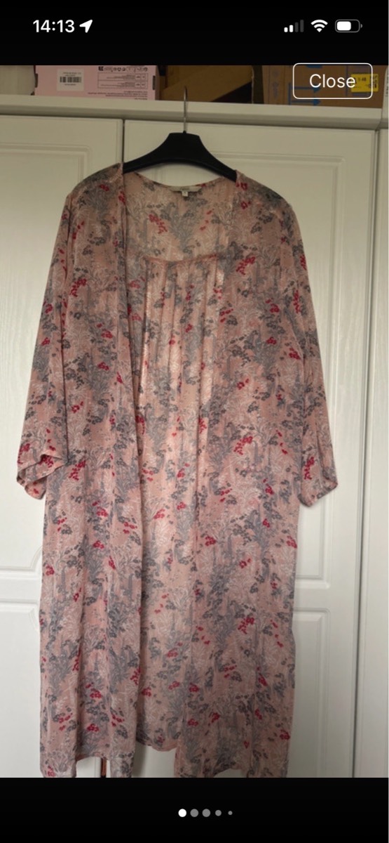 Gorgeous Next long kimono size 14