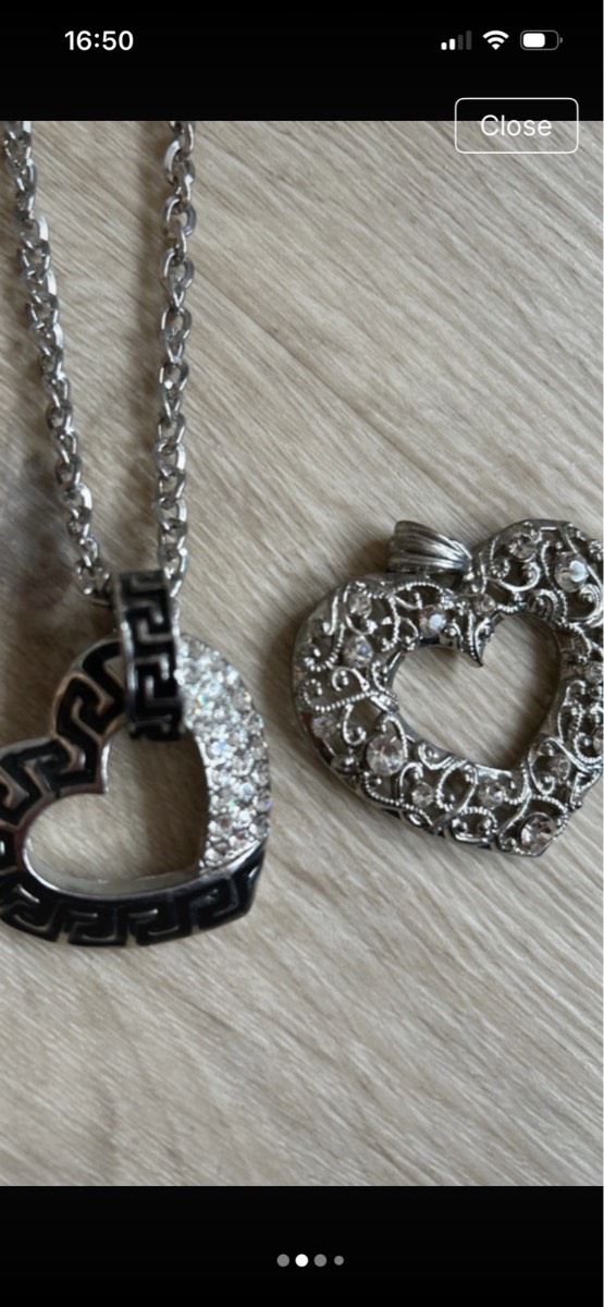 Long statement necklace