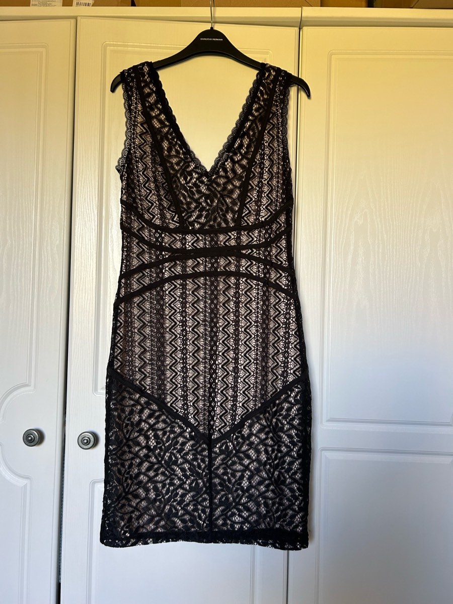 Oasis little black dress size S 8-10
