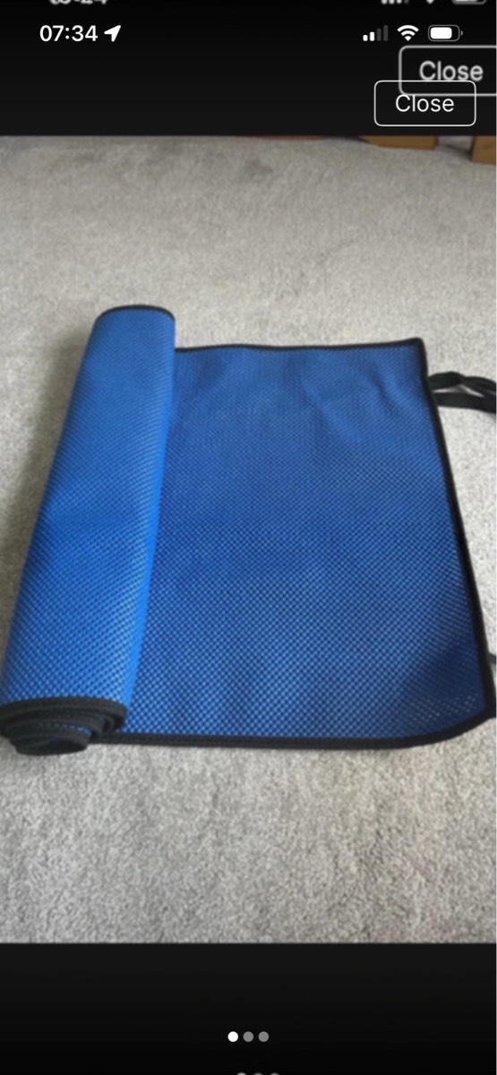 Reebok yoga exercise mat