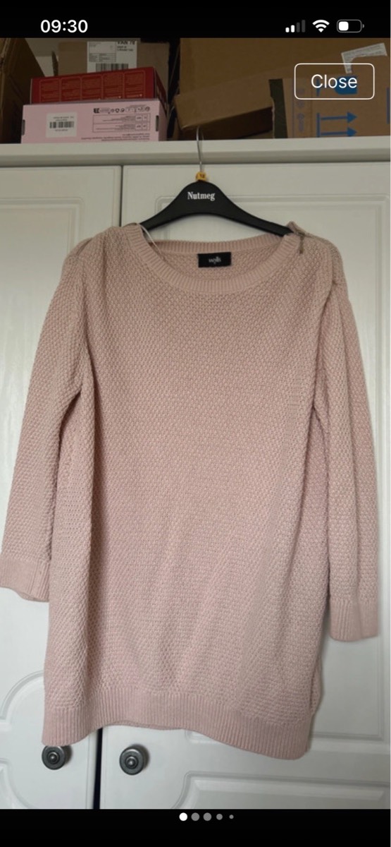 Wallis cotton mix jumper size M 12-14