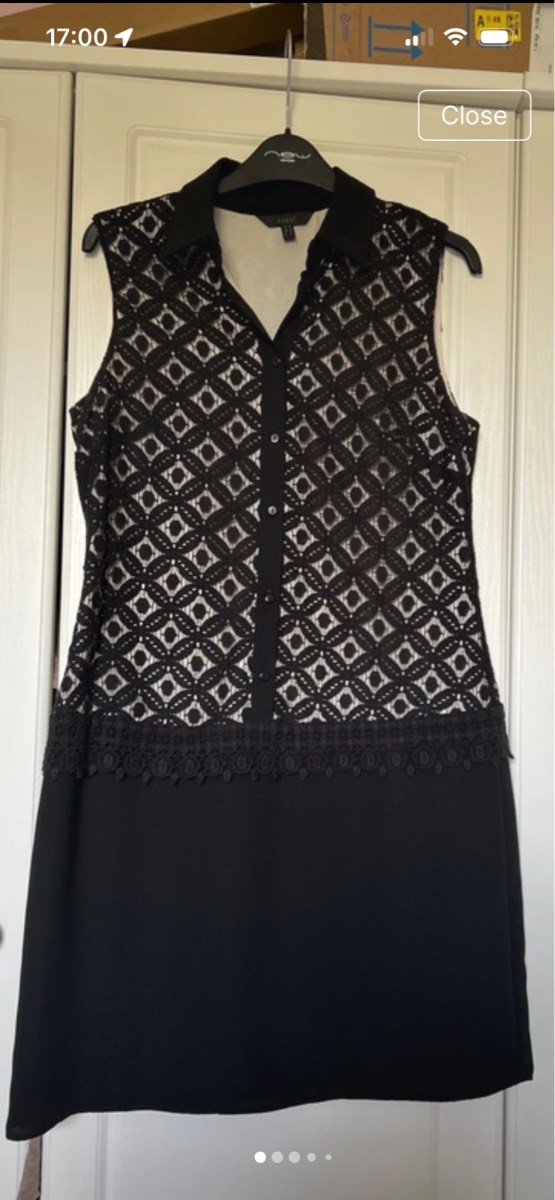 Classy Coast little black dress size 10