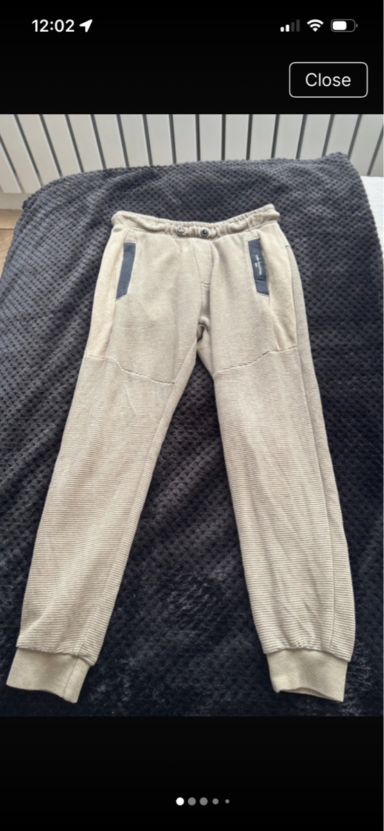 Boys Zara cotton joggers aged 8
