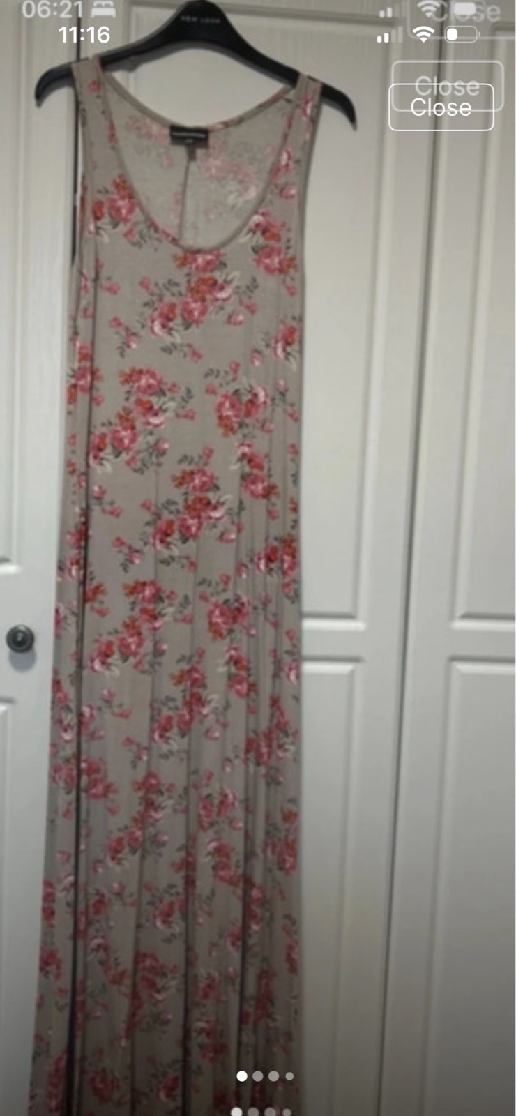 Warehouse maxi dress size 10P