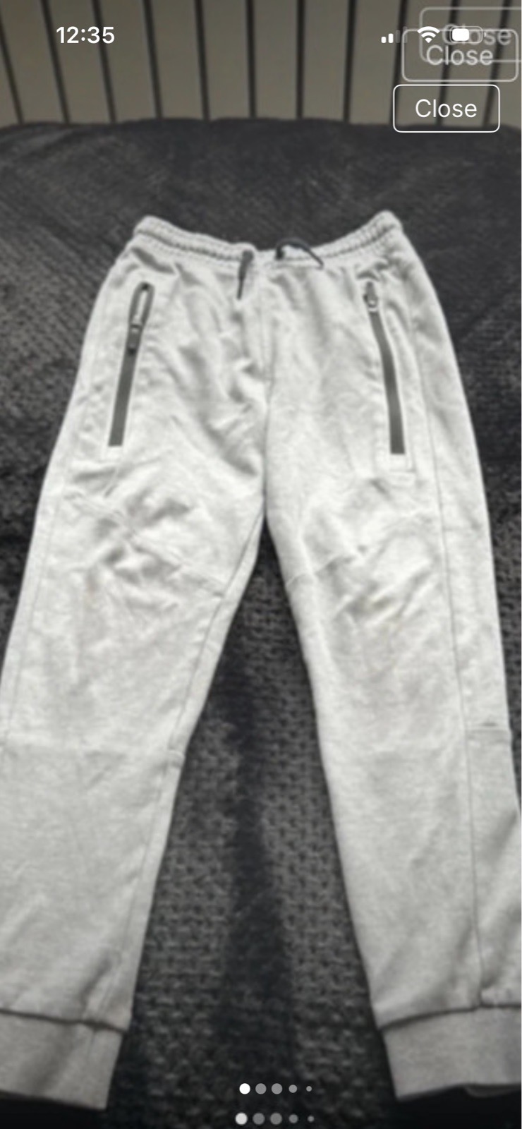Boys Next cotton mix joggers aged 8