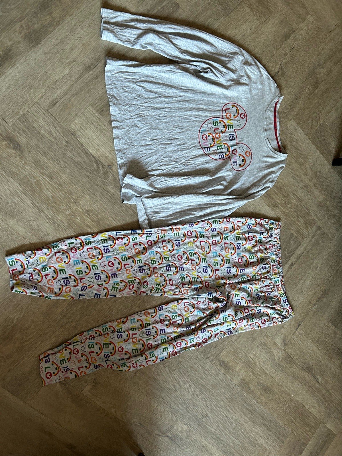 Disney Pride cotton PJs size 16-18