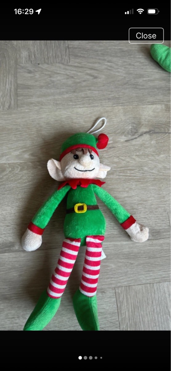 Medium Christmas Elf teddy