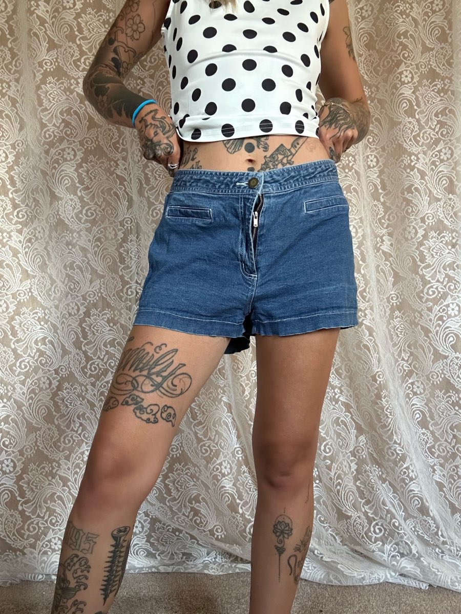 Vintage brooker denim shorts