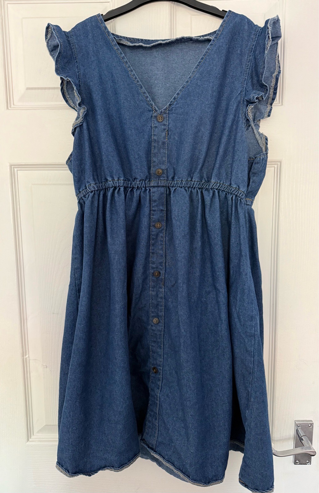 Shein denim dress size large