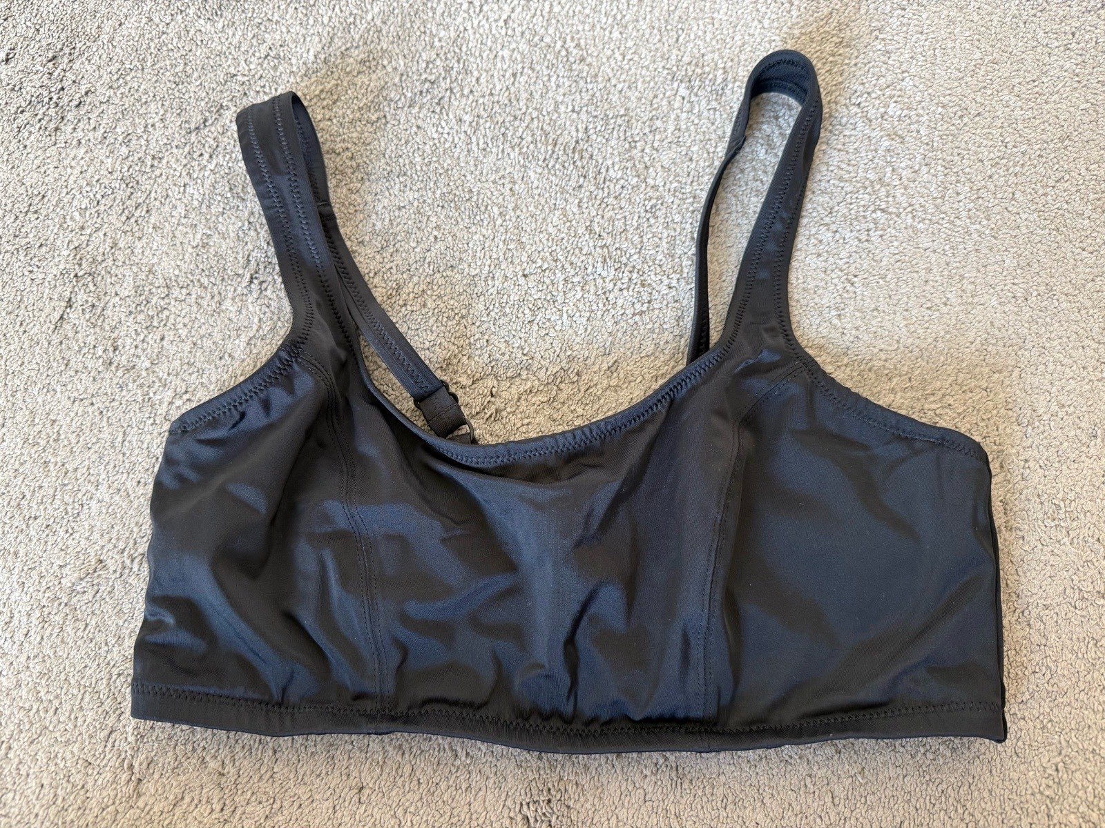 Pour moi black bikini top size 34DD