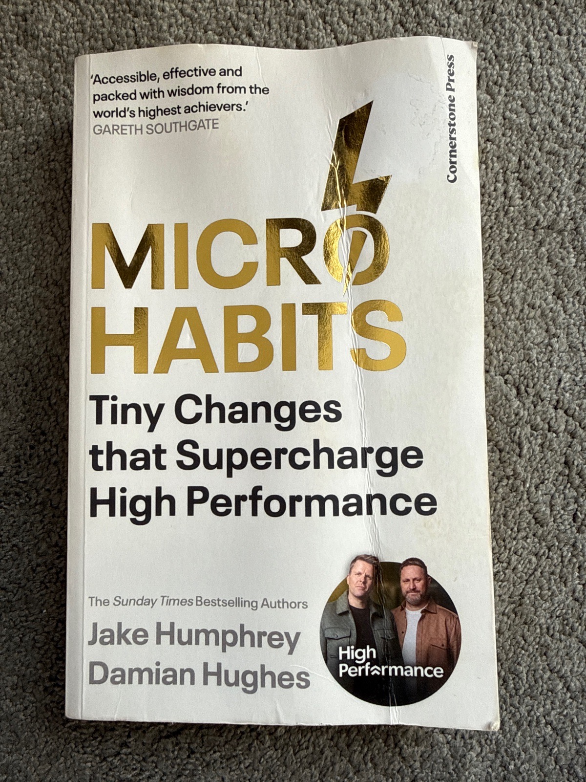 Micro habits by Jake Humphreys paperback