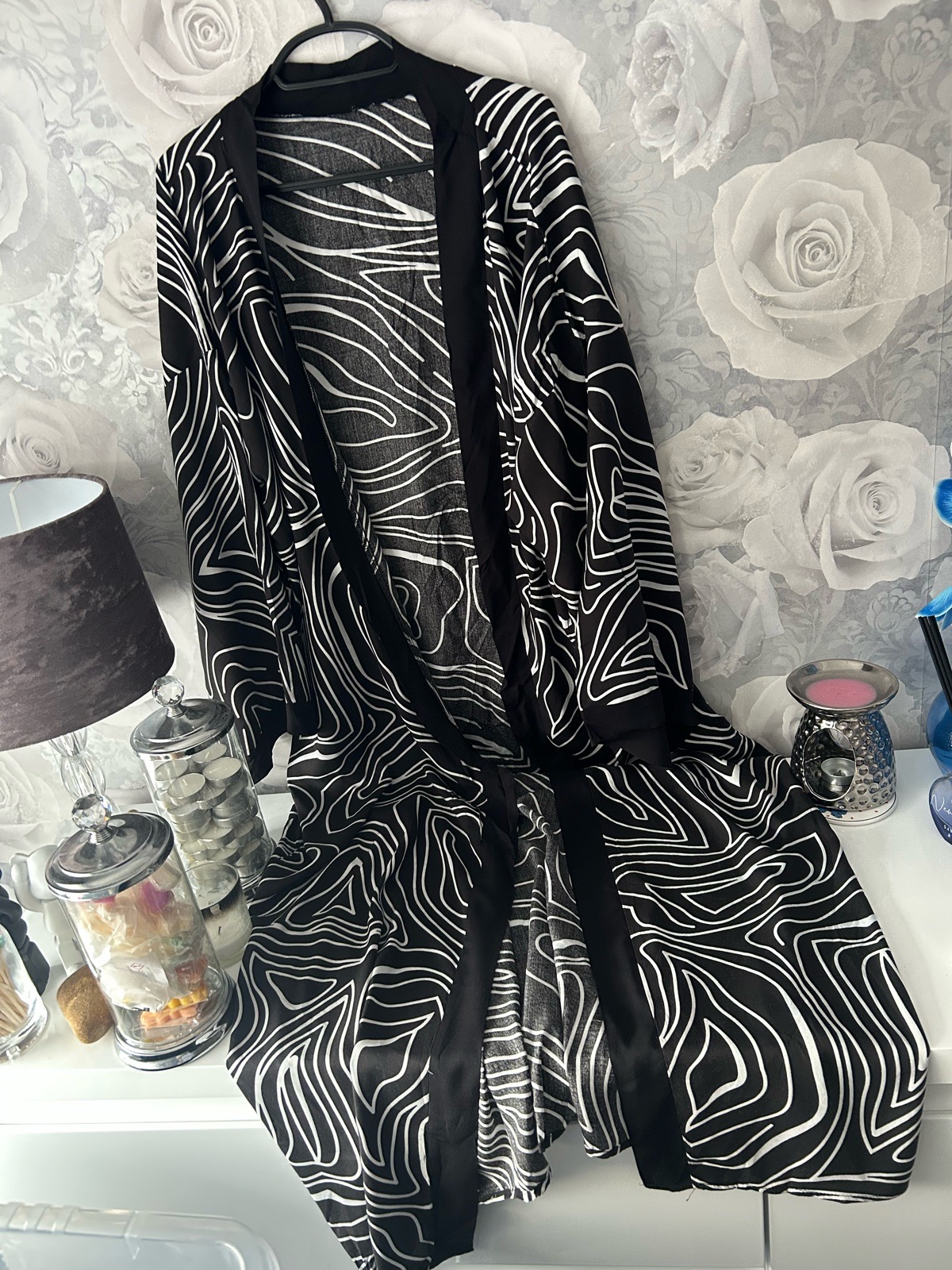 Brand New Ladies Longline Kimono - One Size