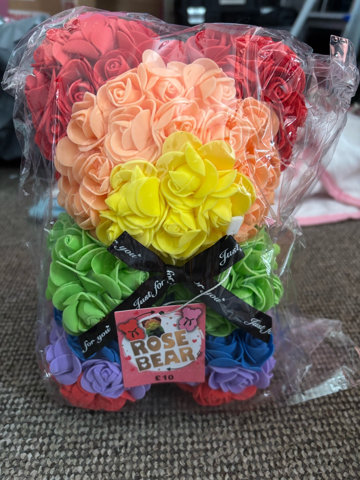Rainbow bear