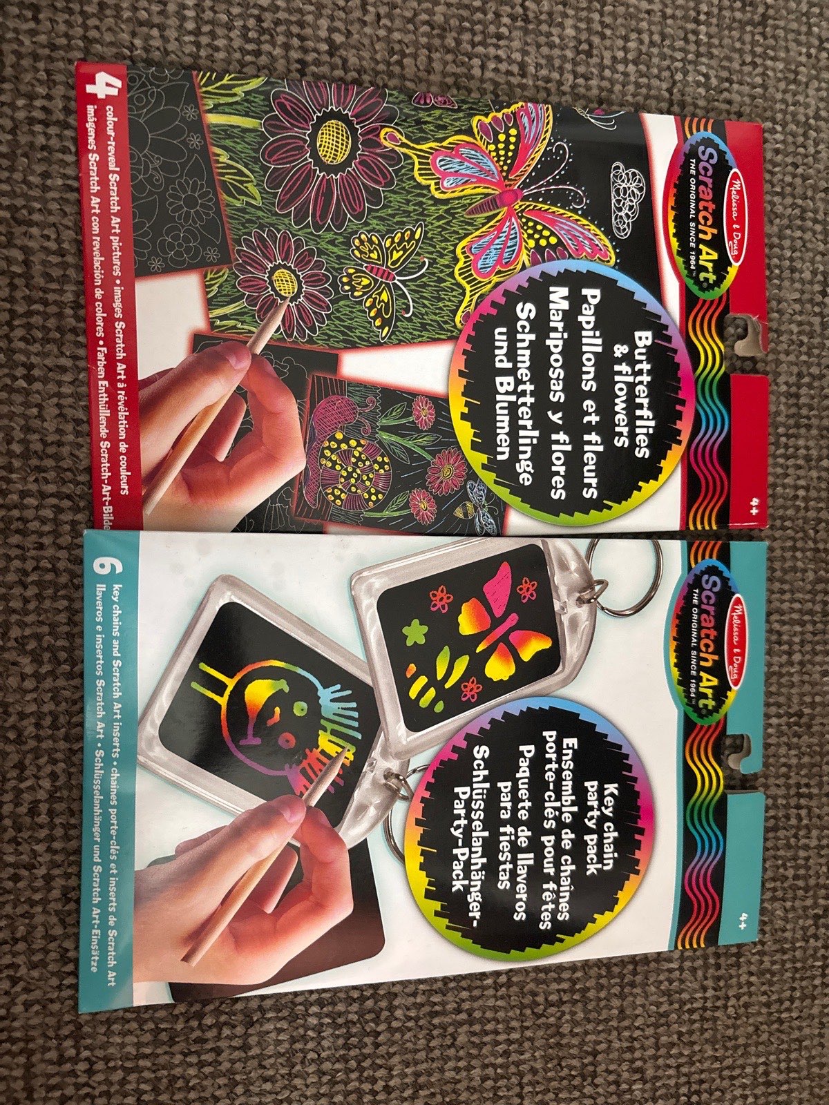 Scratch art sets