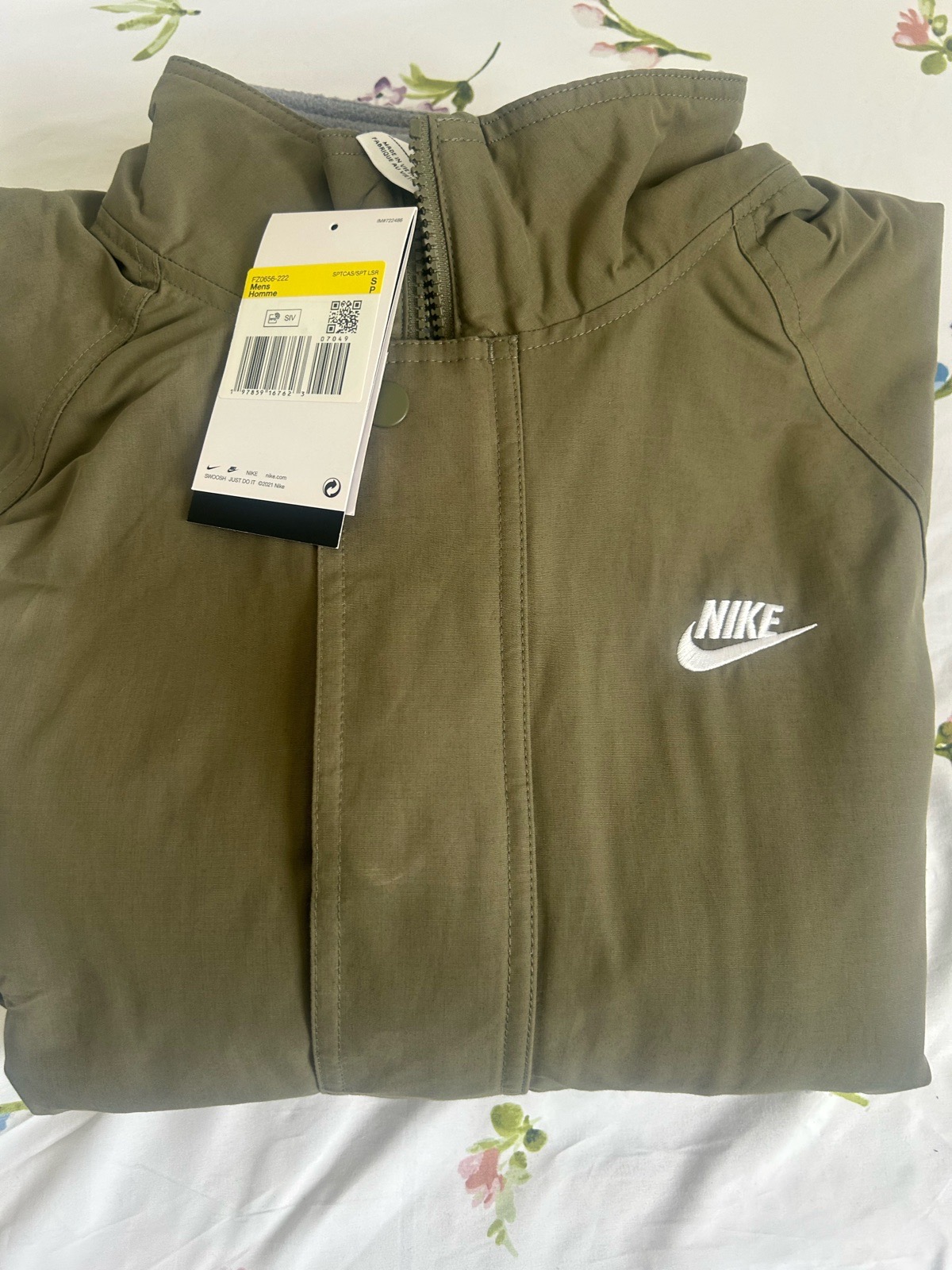 Nike Olive green jacket man