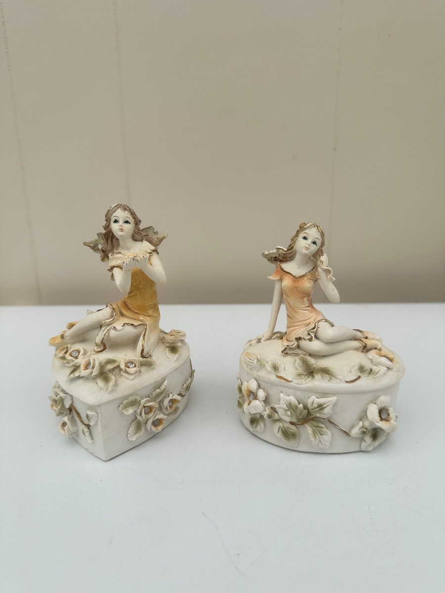 Vintage Fairy Trinket Boxes