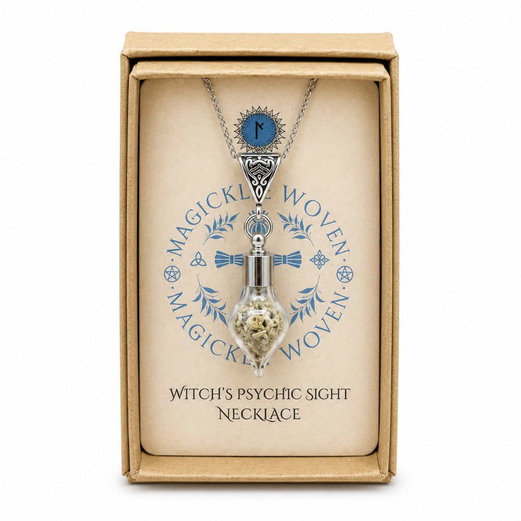 Witches Psychic Sight Amulet Necklace
