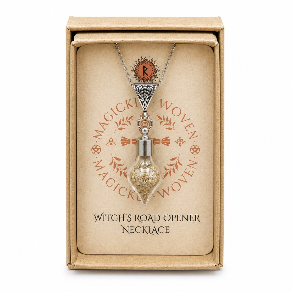 Witches Road Opener Amulet Necklace