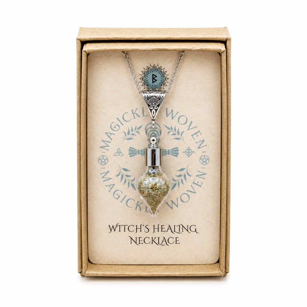 Witches Healing Amulet Necklace