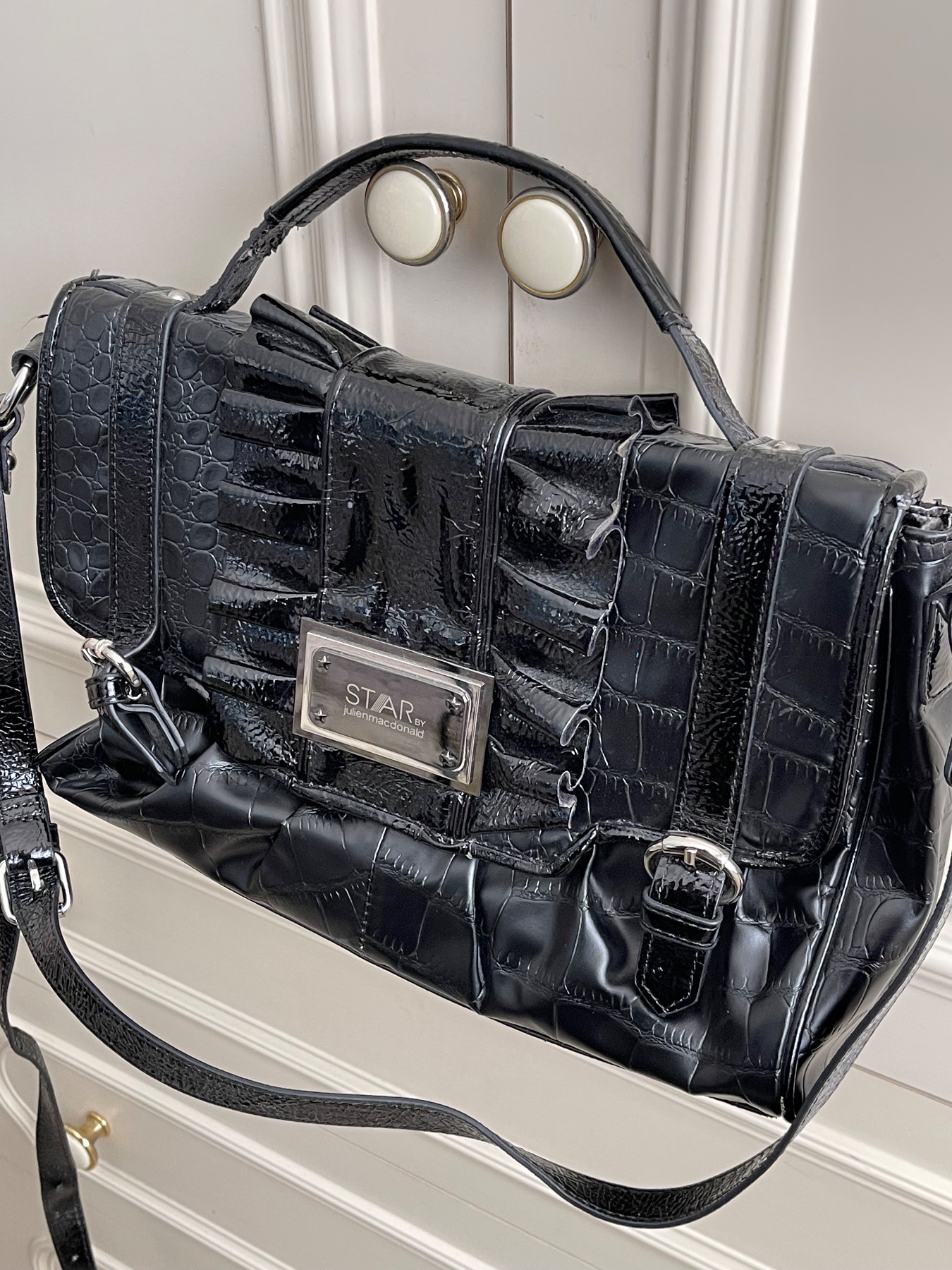 Ladies satchel style office work bag