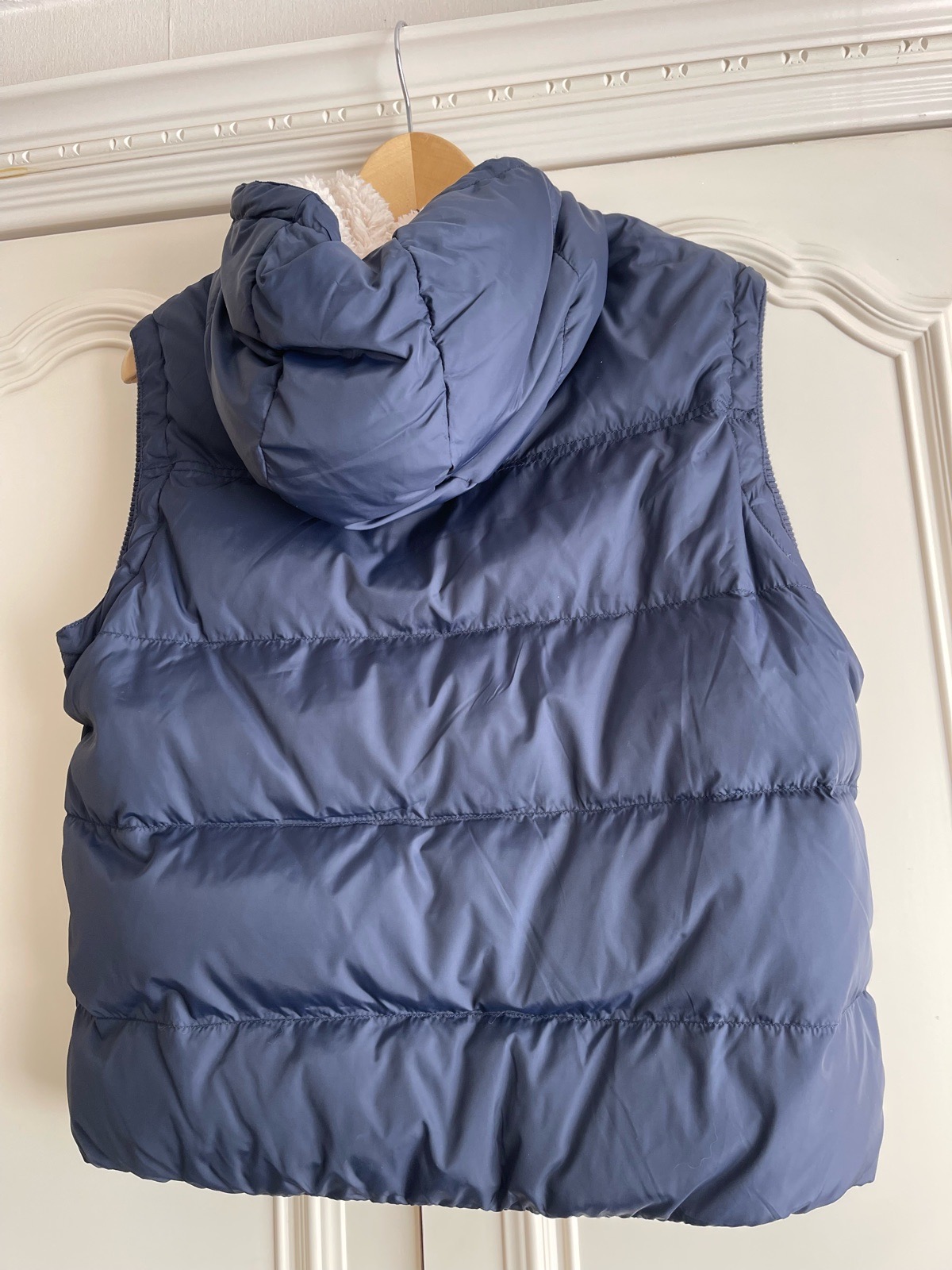 Ladies Jack Wills padded hooded body warmer sz14