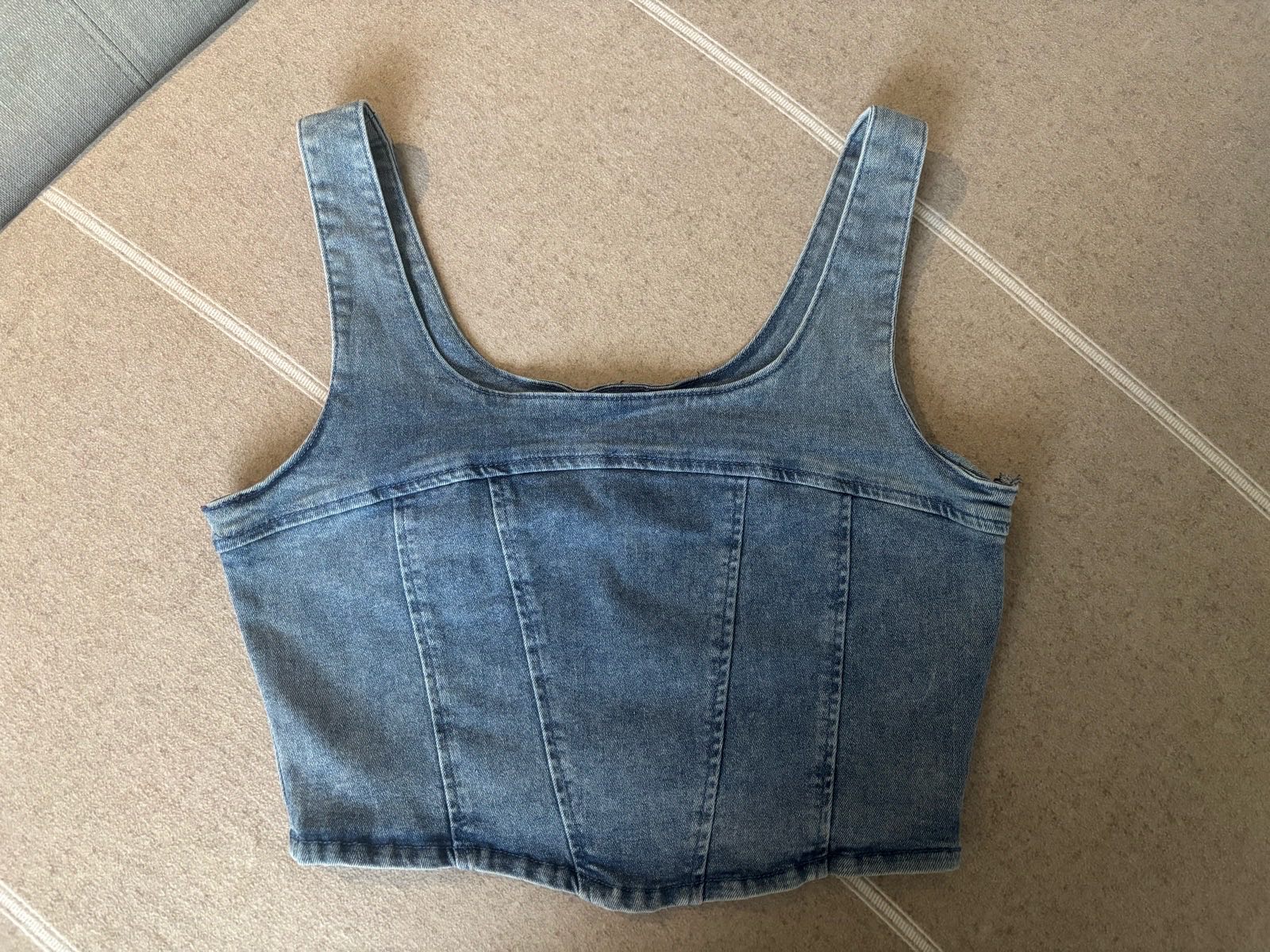 Denim top **Brand new**