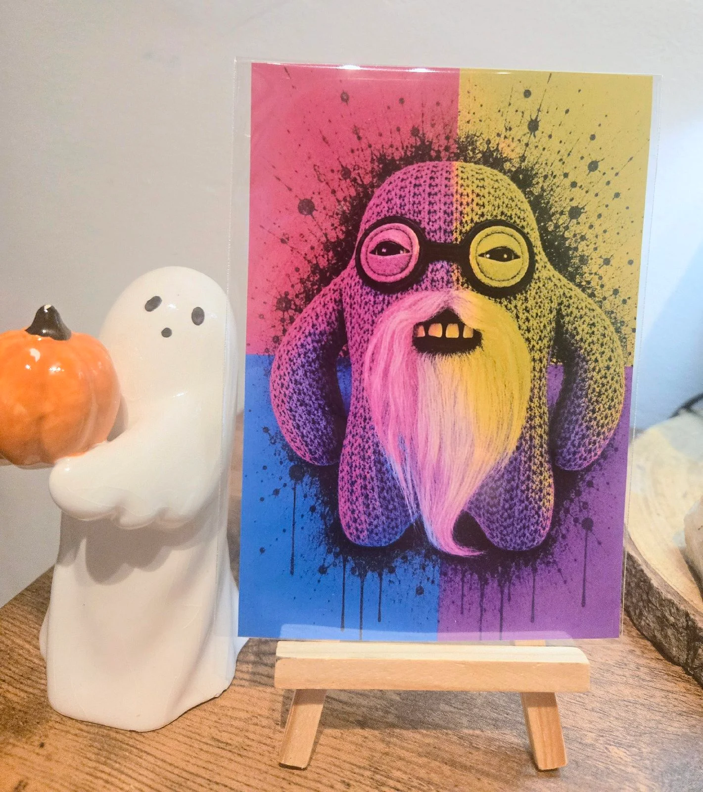Fuggler Andy Warhol Style 6" X 4" Photo Print - Photo Protector Included