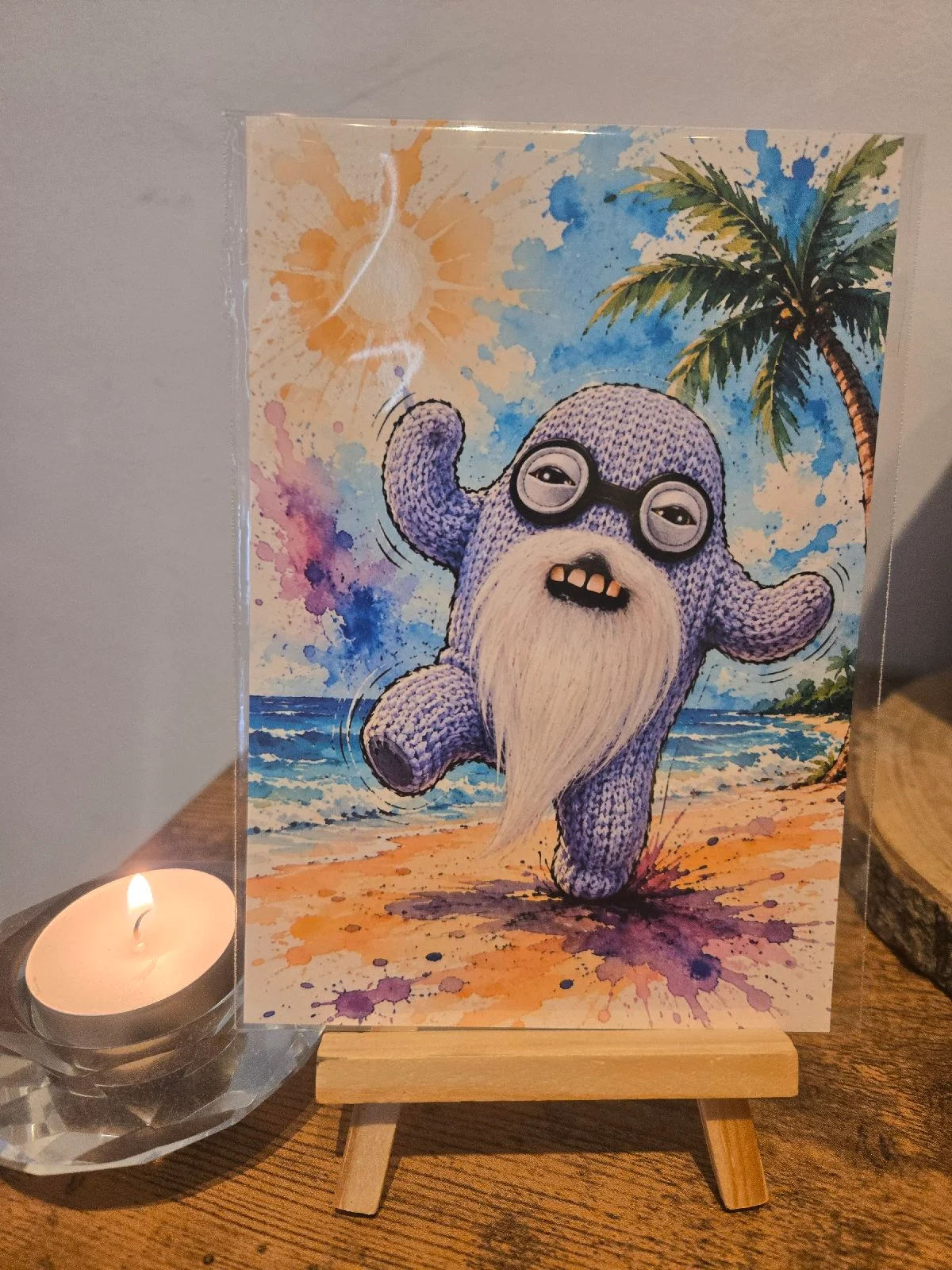Fuggler Oldies "Beach" 6" X 4" Photo Print - Photo Protector Included