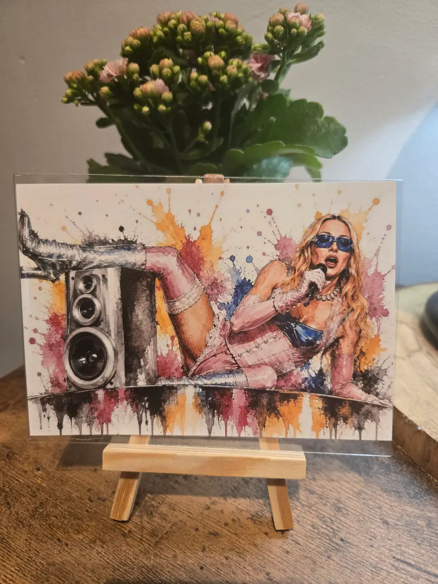 Madonna Confessions 2 NYC 6" X 4" Photo Print - Photo Protector Included