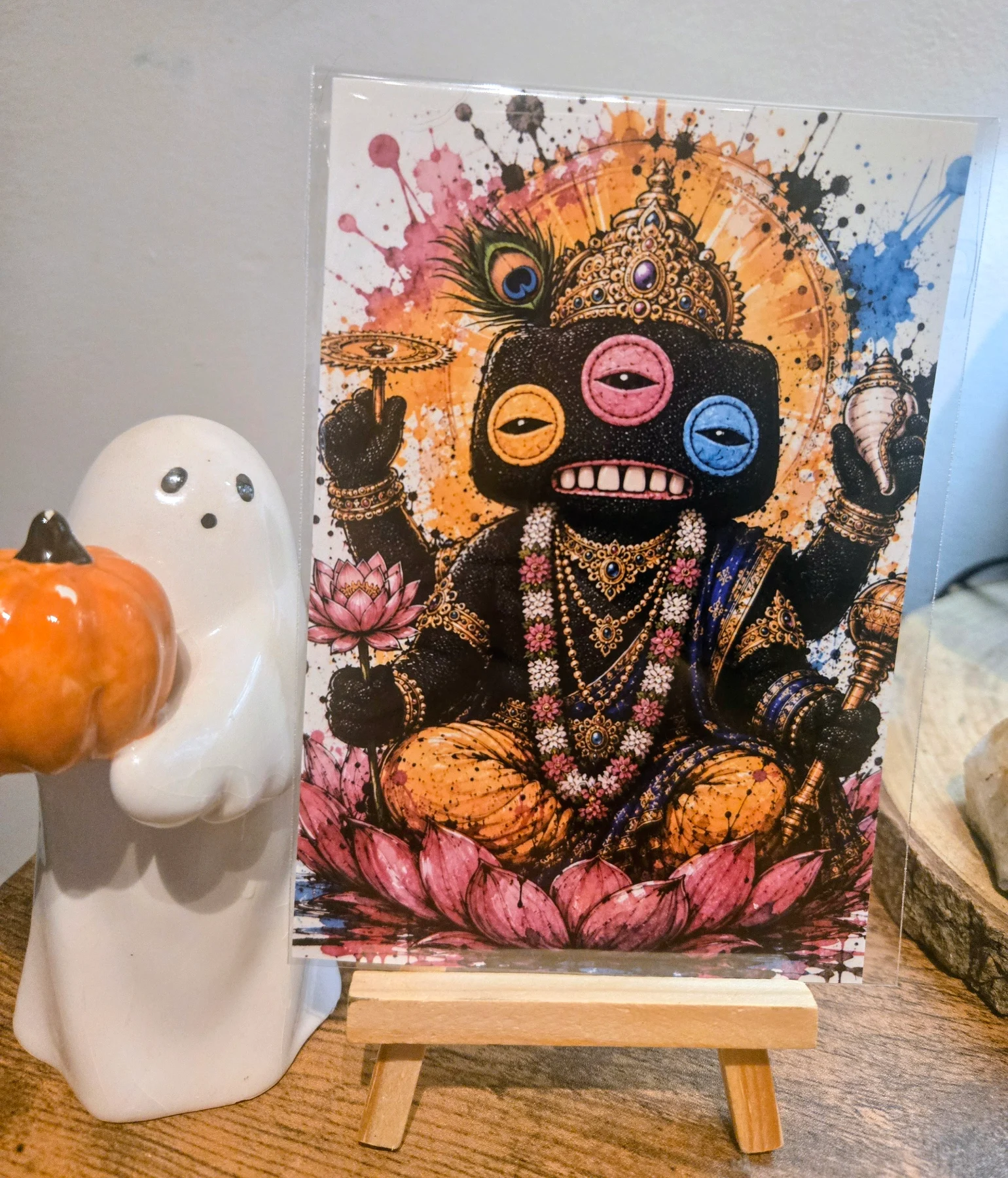 Fuggler Hindu God Original 6" X 4" Matte Sticker