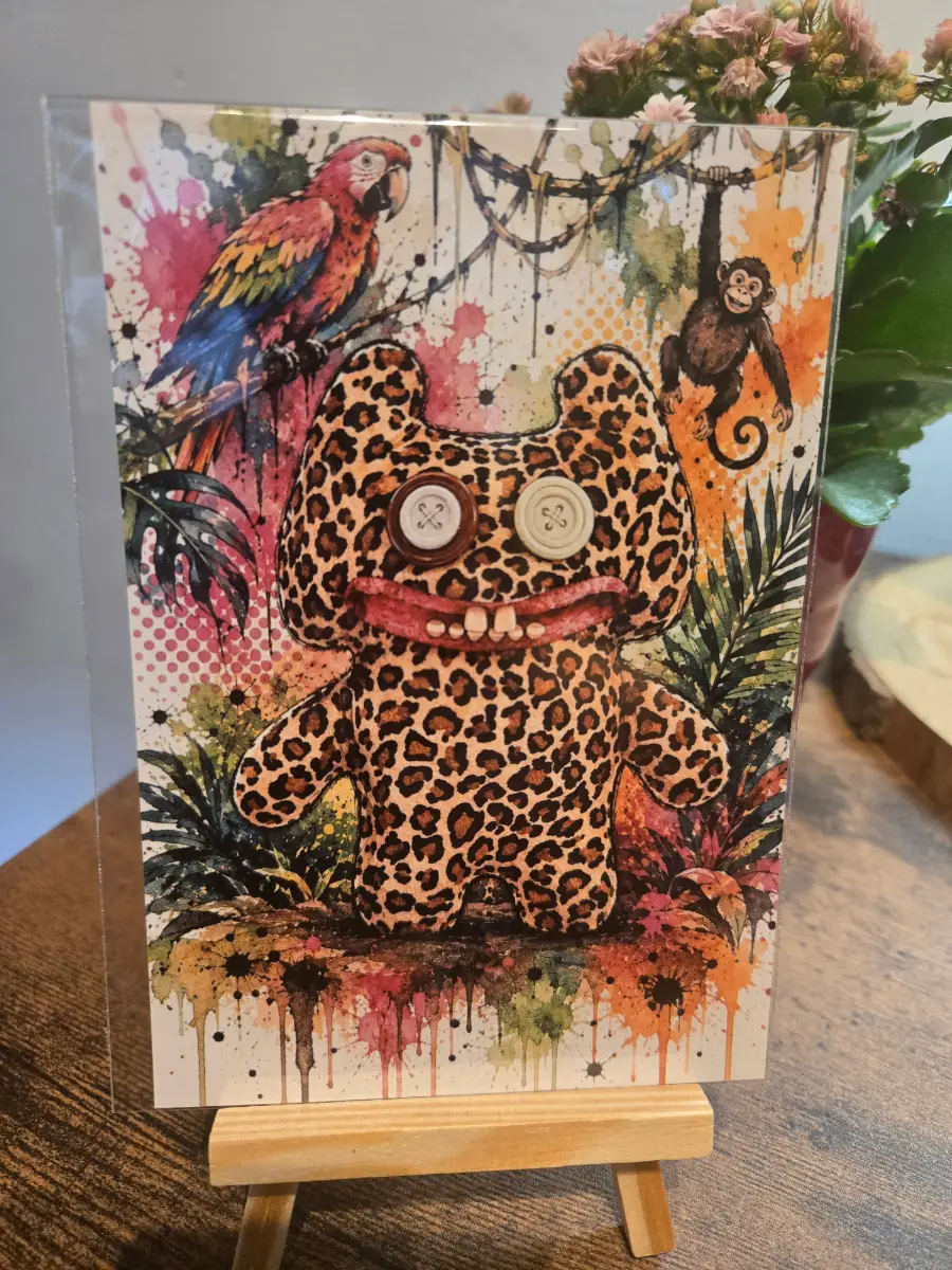 Fugglers "Tropical Scene" 6" X 4" Photo Print - Photo Protector Included