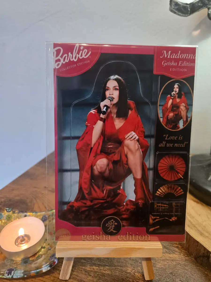 Madonna "Geisha Barbie" Art 6" X 4" Photo Print - Photo Protector Included