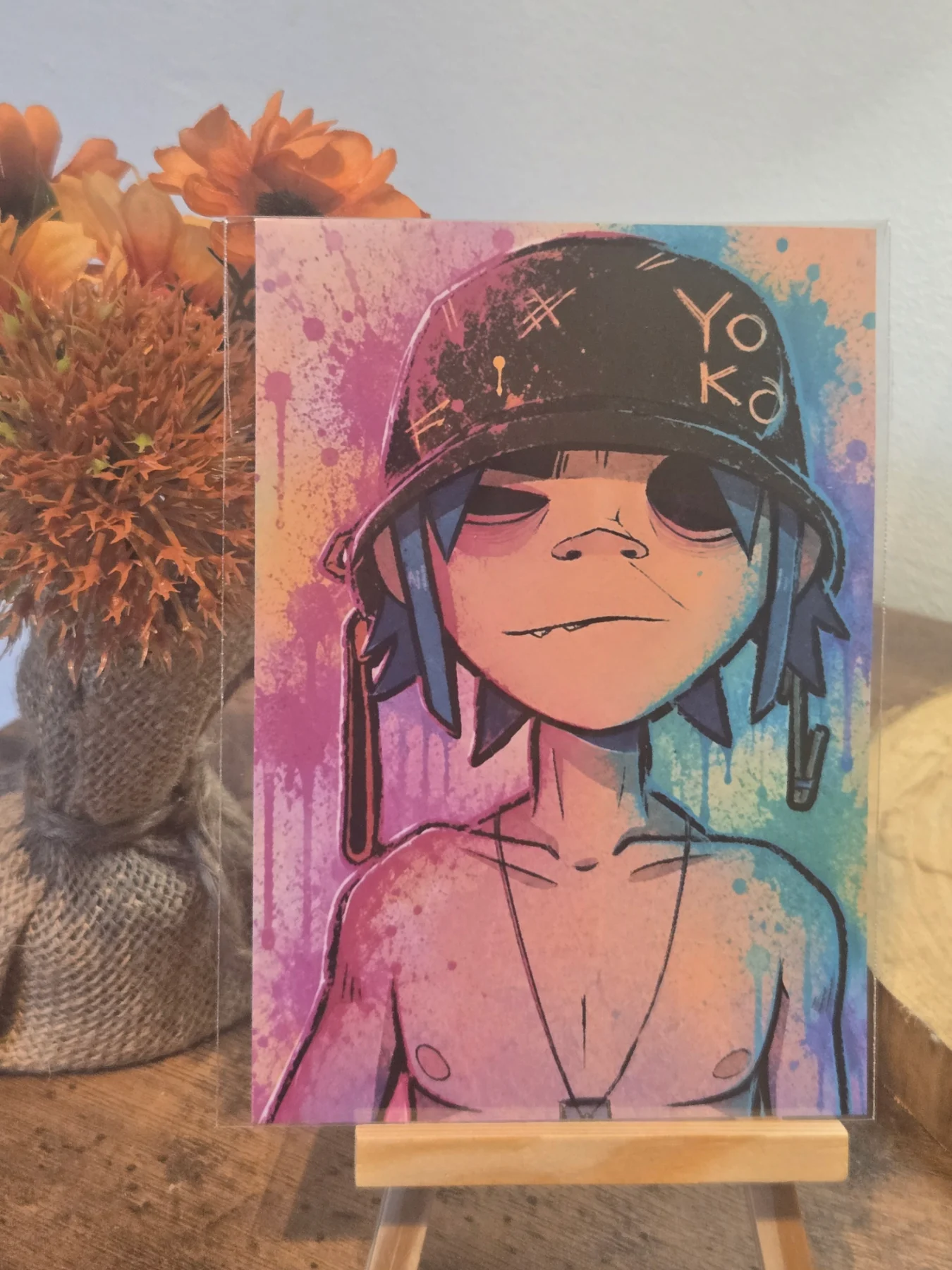 Gorillaz 2D Phase 1 6" X 4" Photo Print - Photo Protector Included