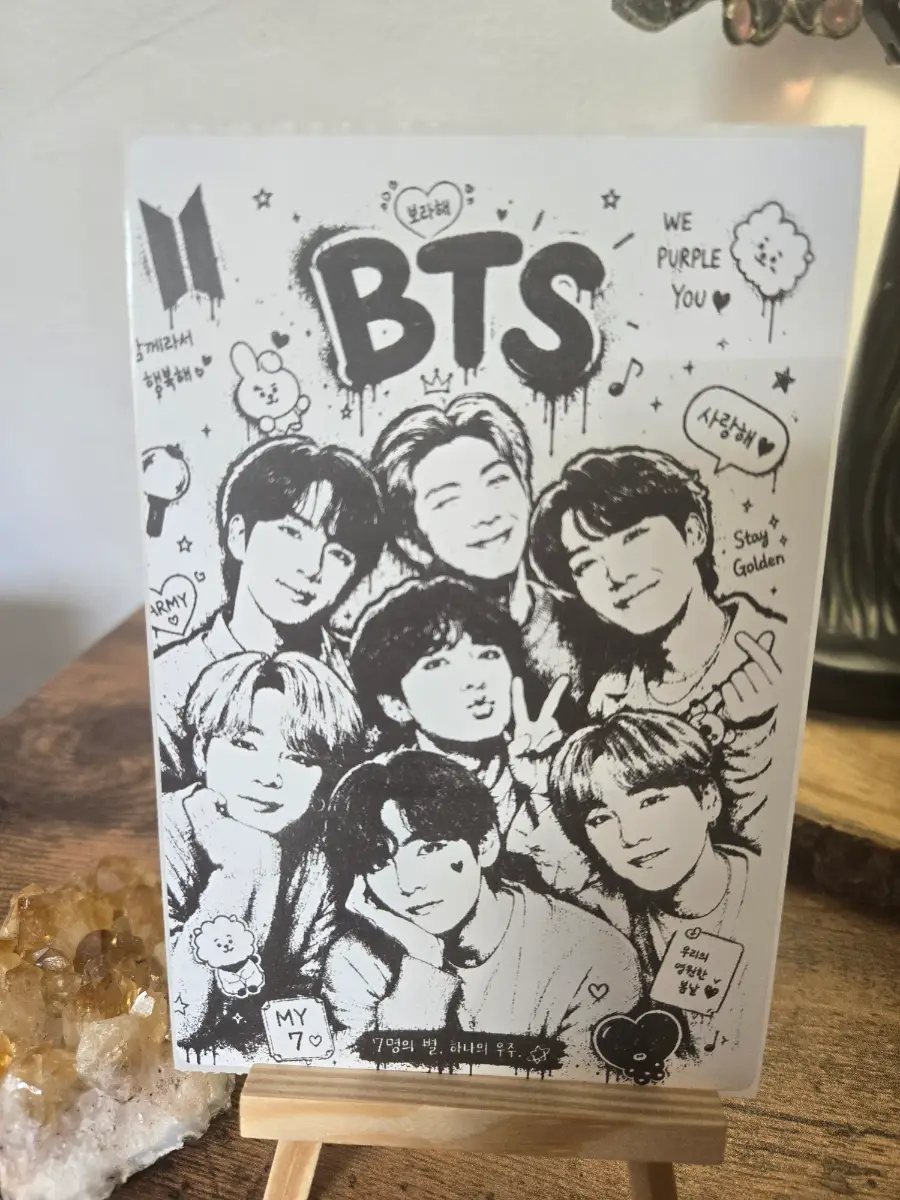 BTS Sticker Original 6" X 4" Matte Sticker