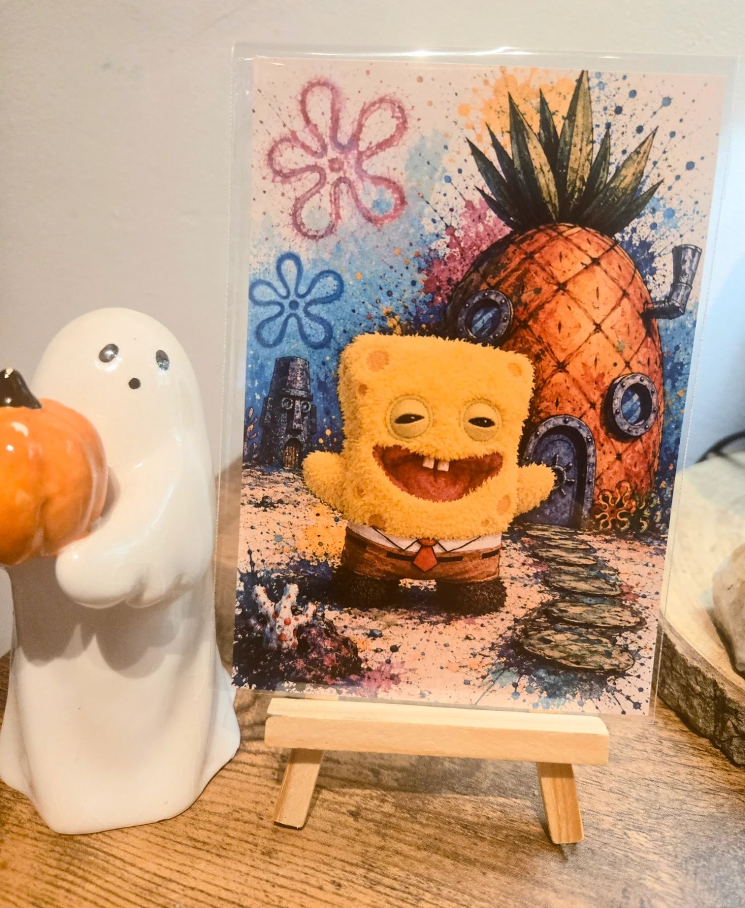Fuggler x Sponge Bob 6" X 4" Photo Print - Photo Protector Included