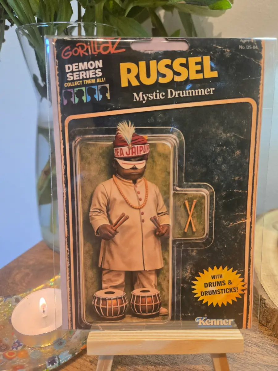 Gorillaz Russell Figure Art 6" X 4" Photo Print - Photo Protector Included