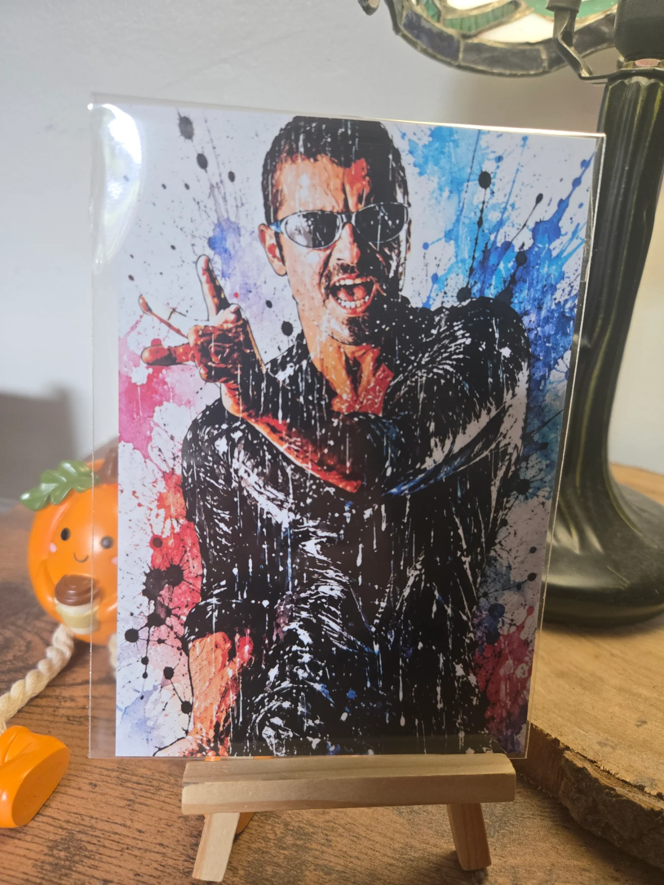 George Michael Fast Love 6" X 4" Photo Print - Photo Protector Included