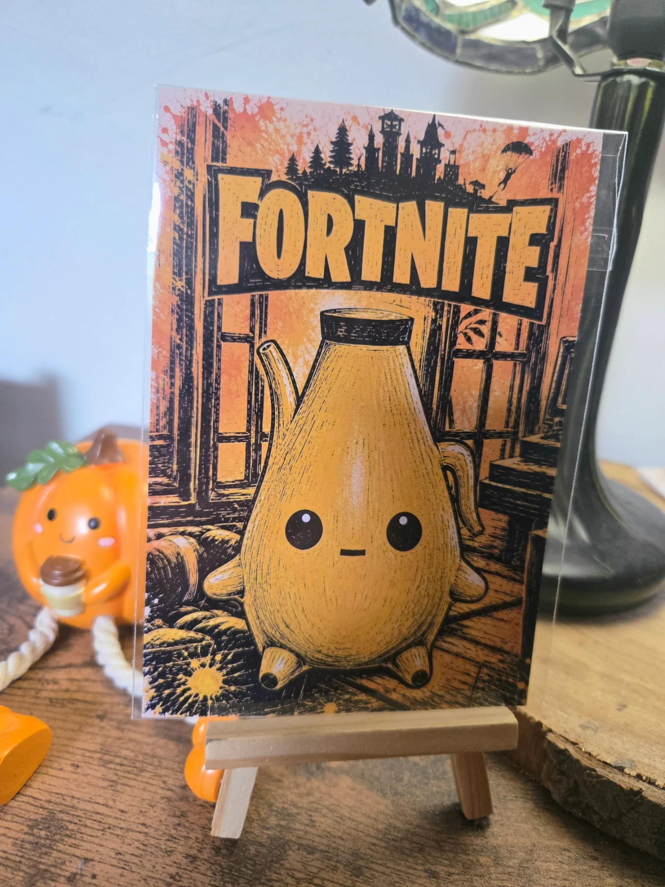 Fortnite Peely Sprite 6" X 4" Photo Print - Photo Protector Included
