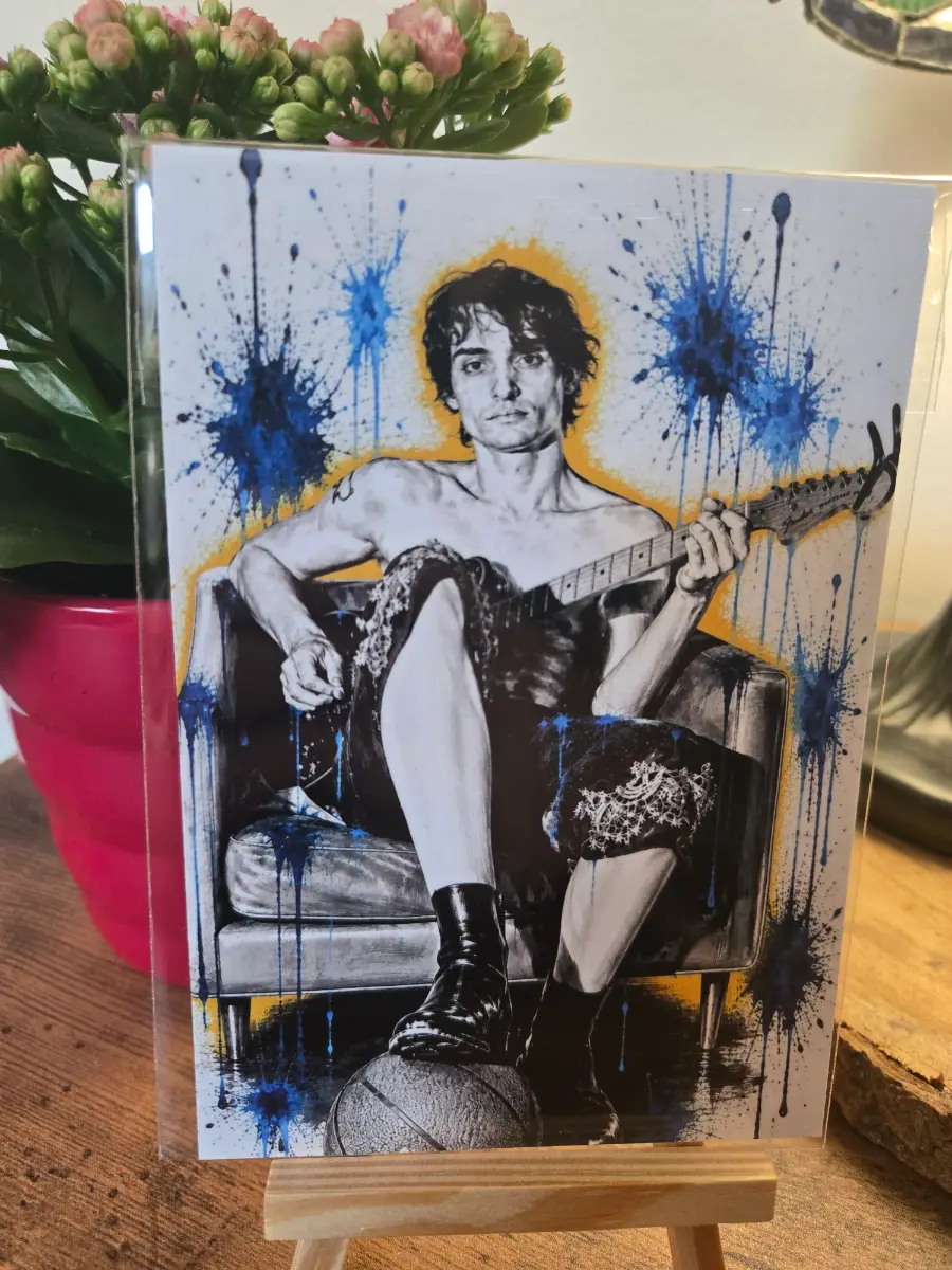 Finn Wolfhard Stranger Things 6" X 4" Photo Print - Photo Protector Included
