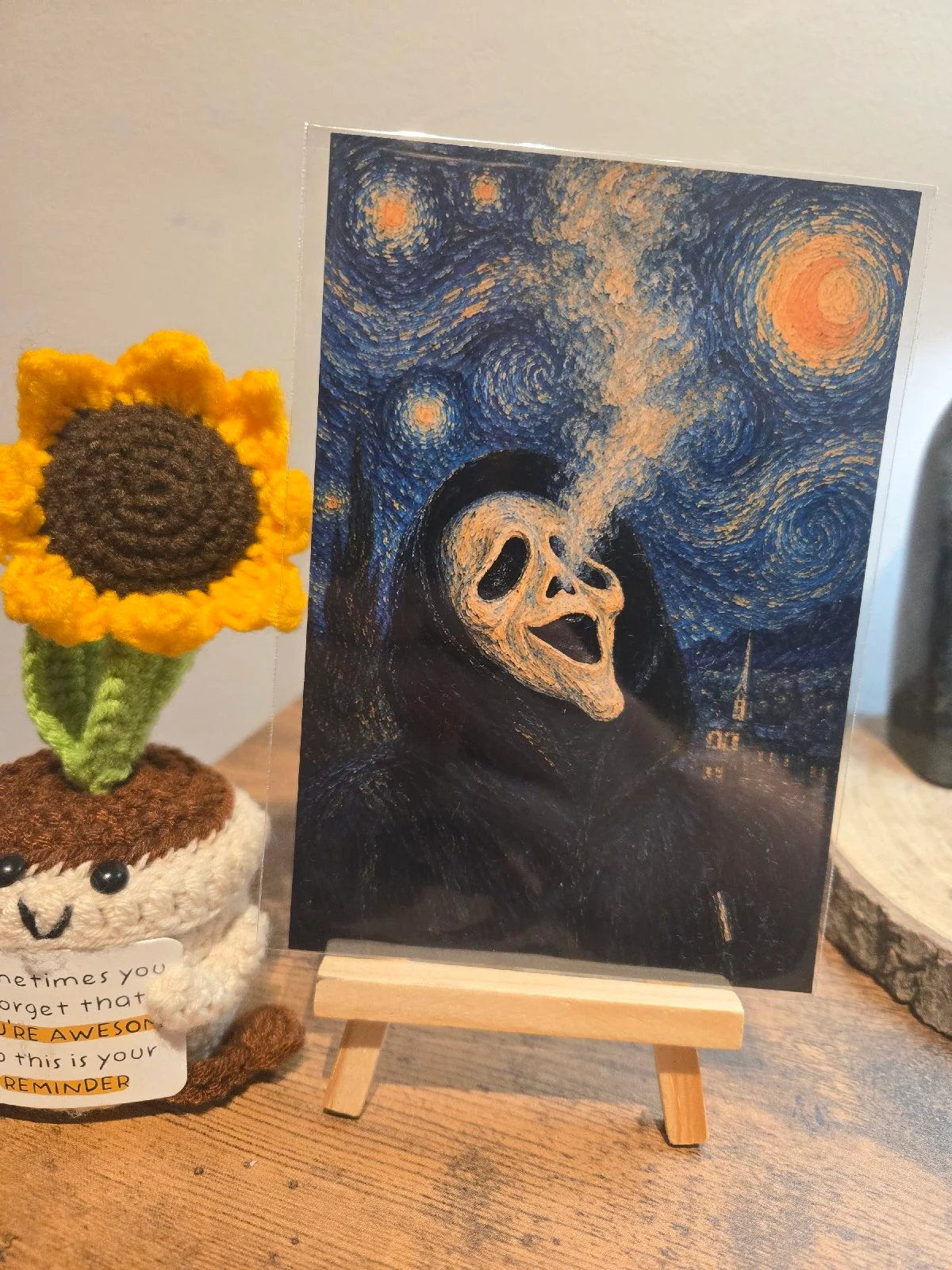 Ghostface Scream 6" X 4" Photo Print - Photo Protector Included