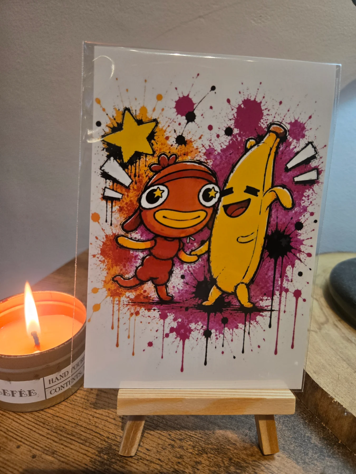 Fortnite "Character Cartoon" 6" X 4" Photo Print - Photo Protector Included