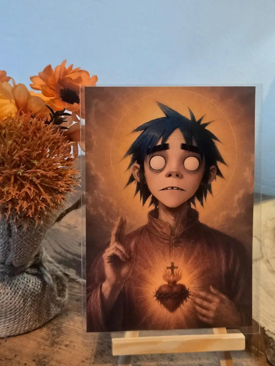 Gorillaz 2D Religion 6" X 4" Photo Print - Photo Protector Included