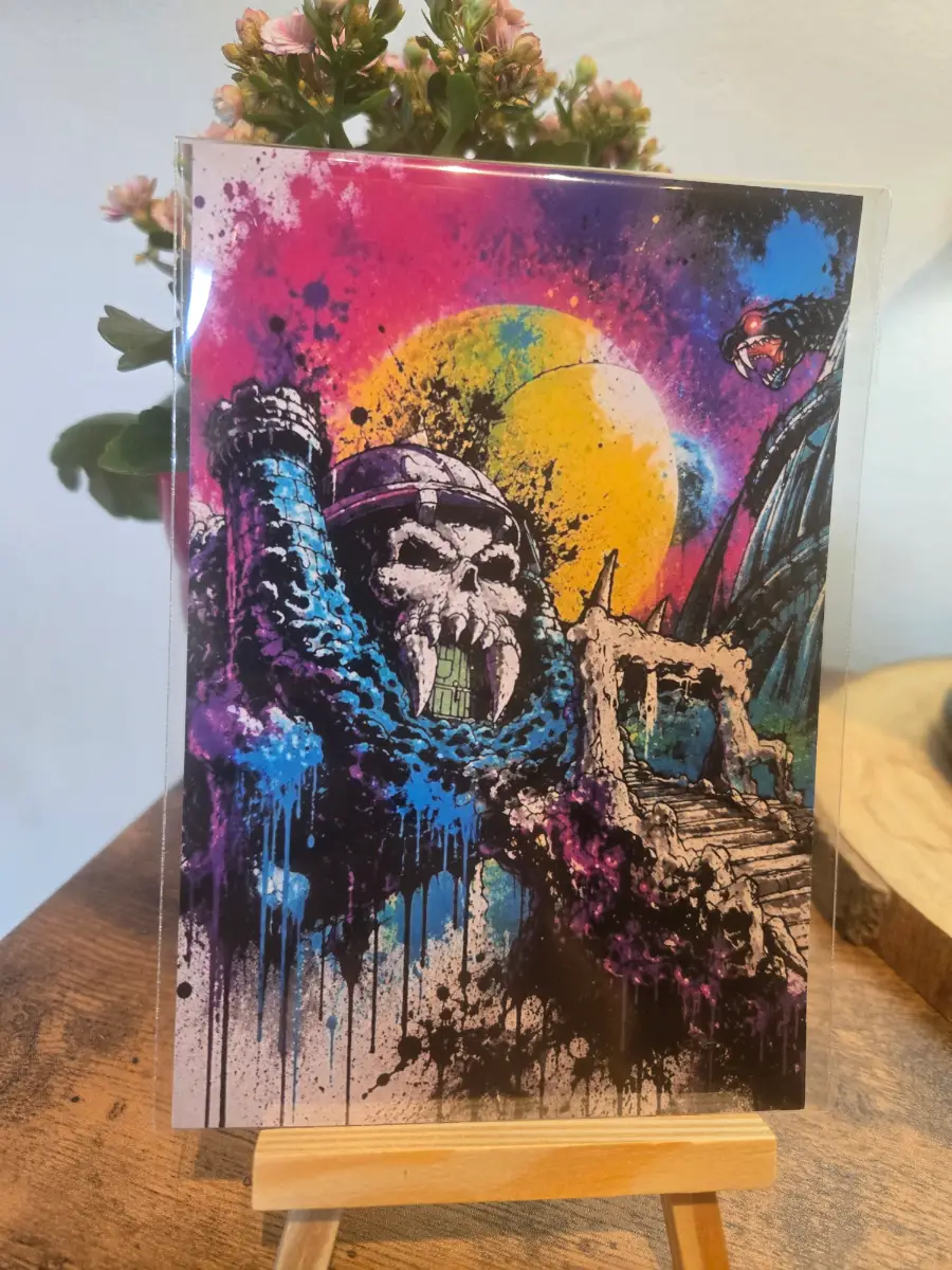 He-Man Castle Grayskull 6" X 4" Photo Print - Photo Protector Included