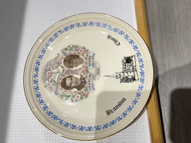 Vintage Charles & Diana Royal Wedding Plate