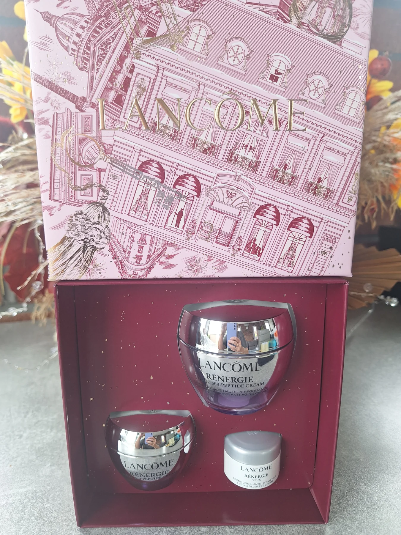 Lancome gift set limited edition peptide and eye cream