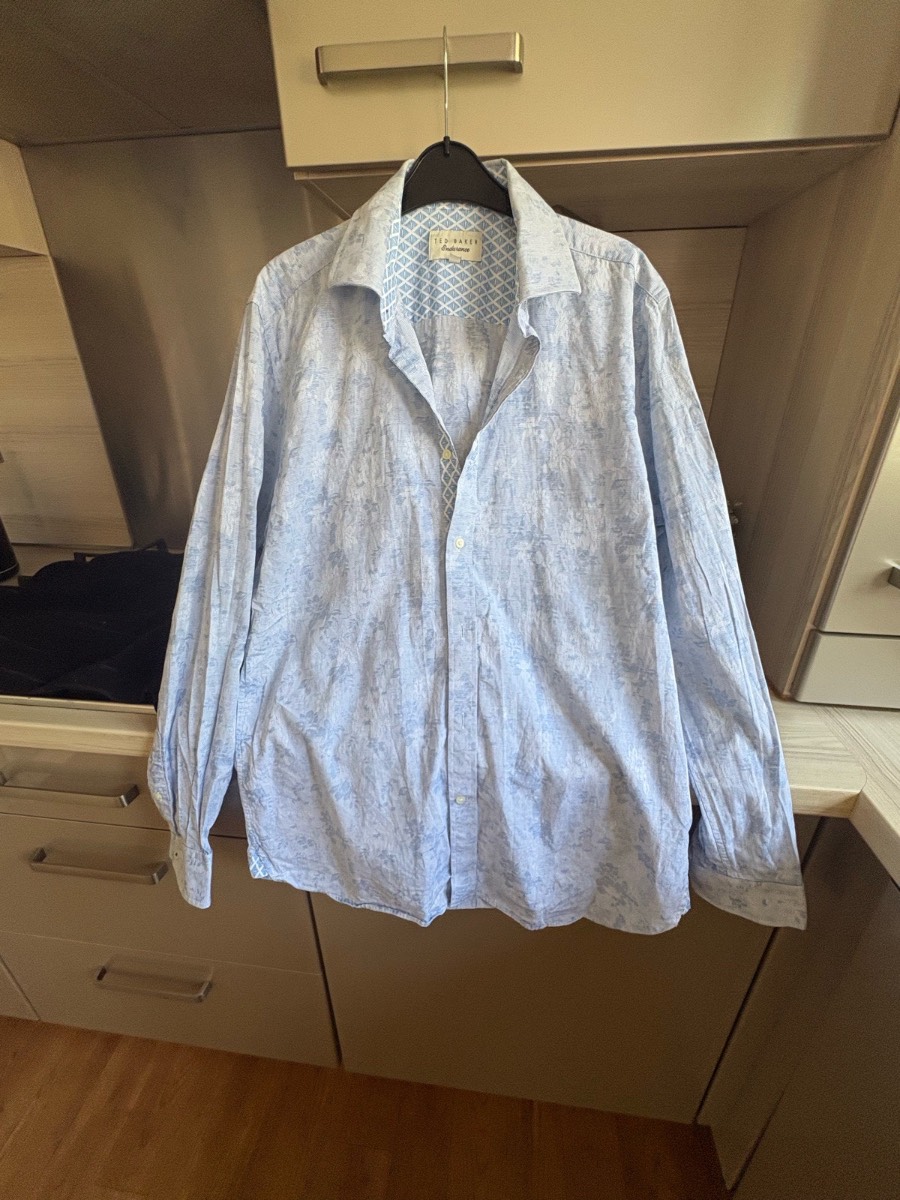 Vintage Ted Baker Men’s Shirt Size 16.5 Neck Medium