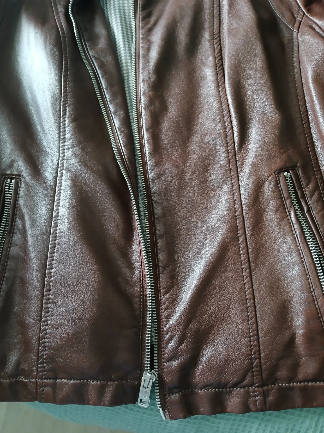 Upvc biker jacket