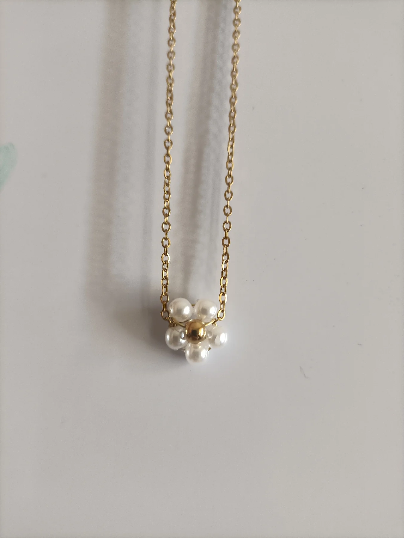 Antitarnish stainless steel necklace
