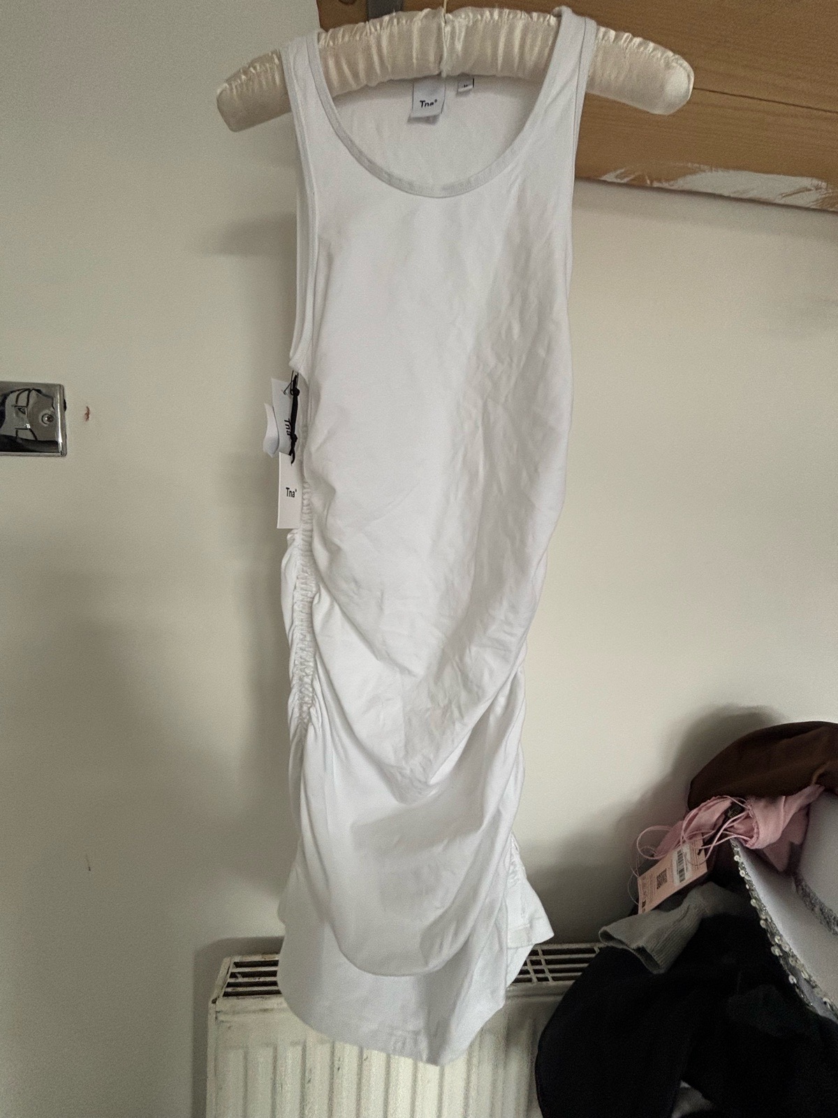 Aritzia Tna white dress