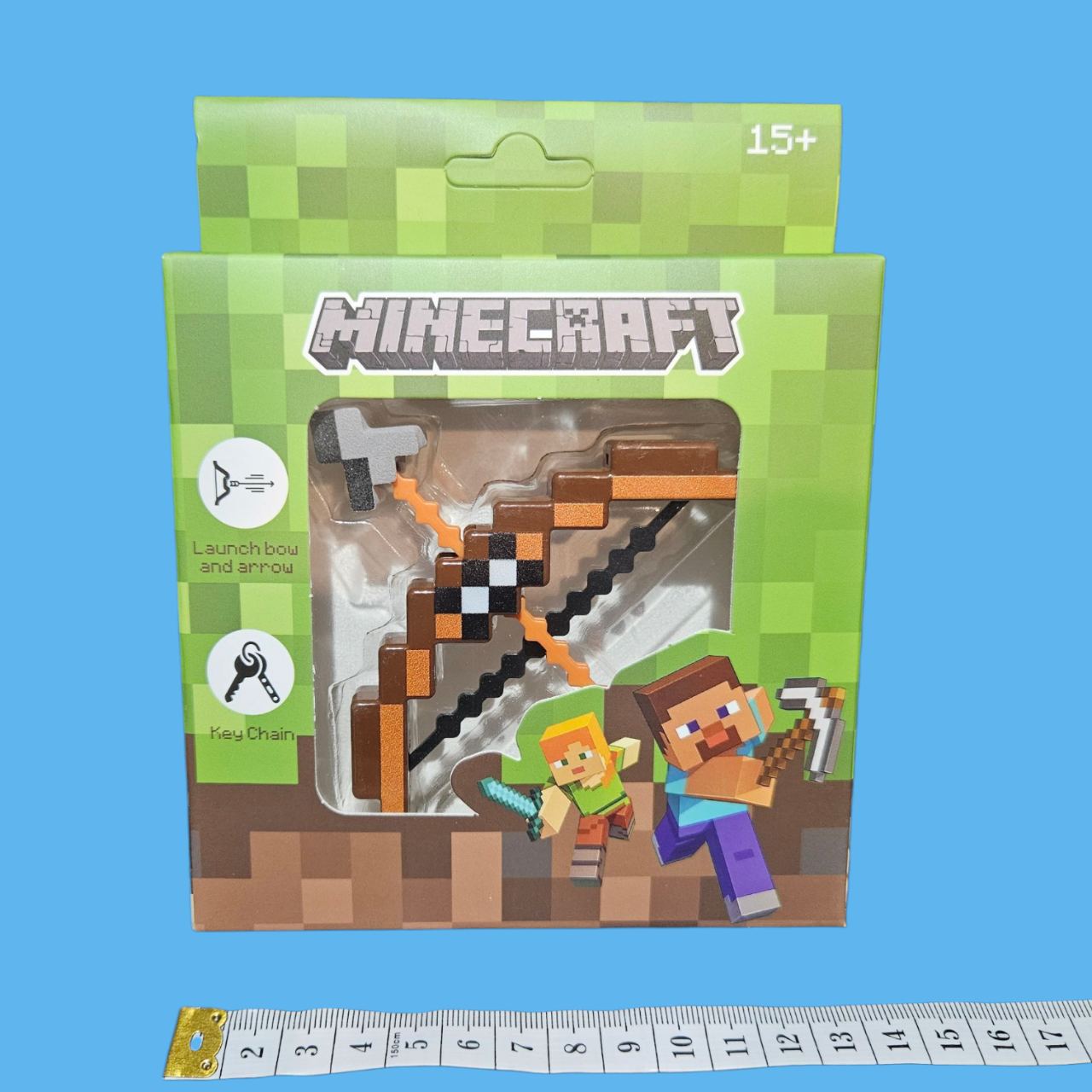 Minecraft toys child's Keyring brand new